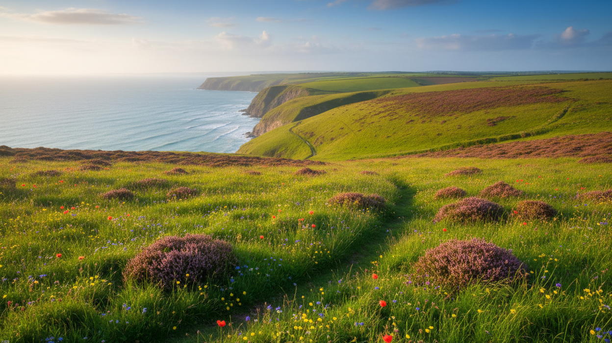 Spring British Coast