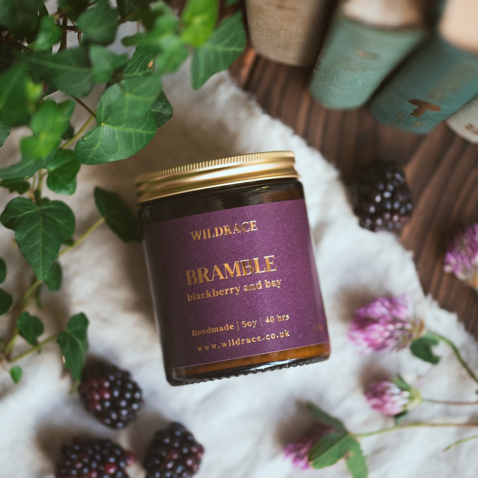 Bramble Blackberry & Bay - Cottage Core Candle