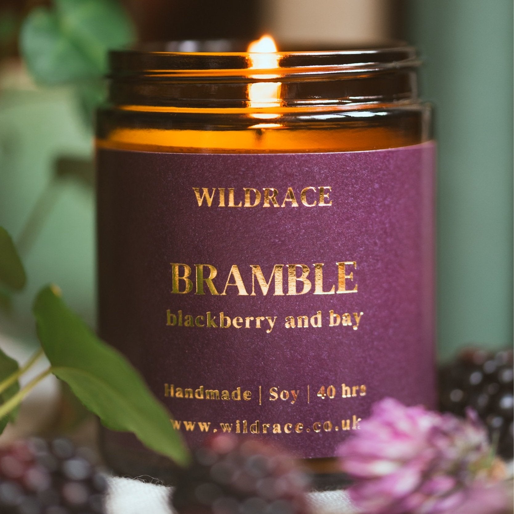 Bramble Blackberry & Bay - Cottage Core Candle