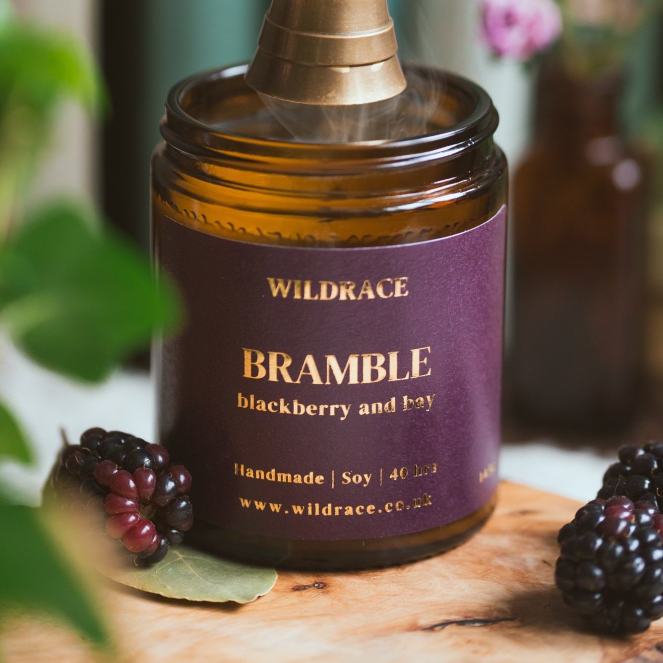 Bramble Blackberry & Bay - Cottage Core Candle