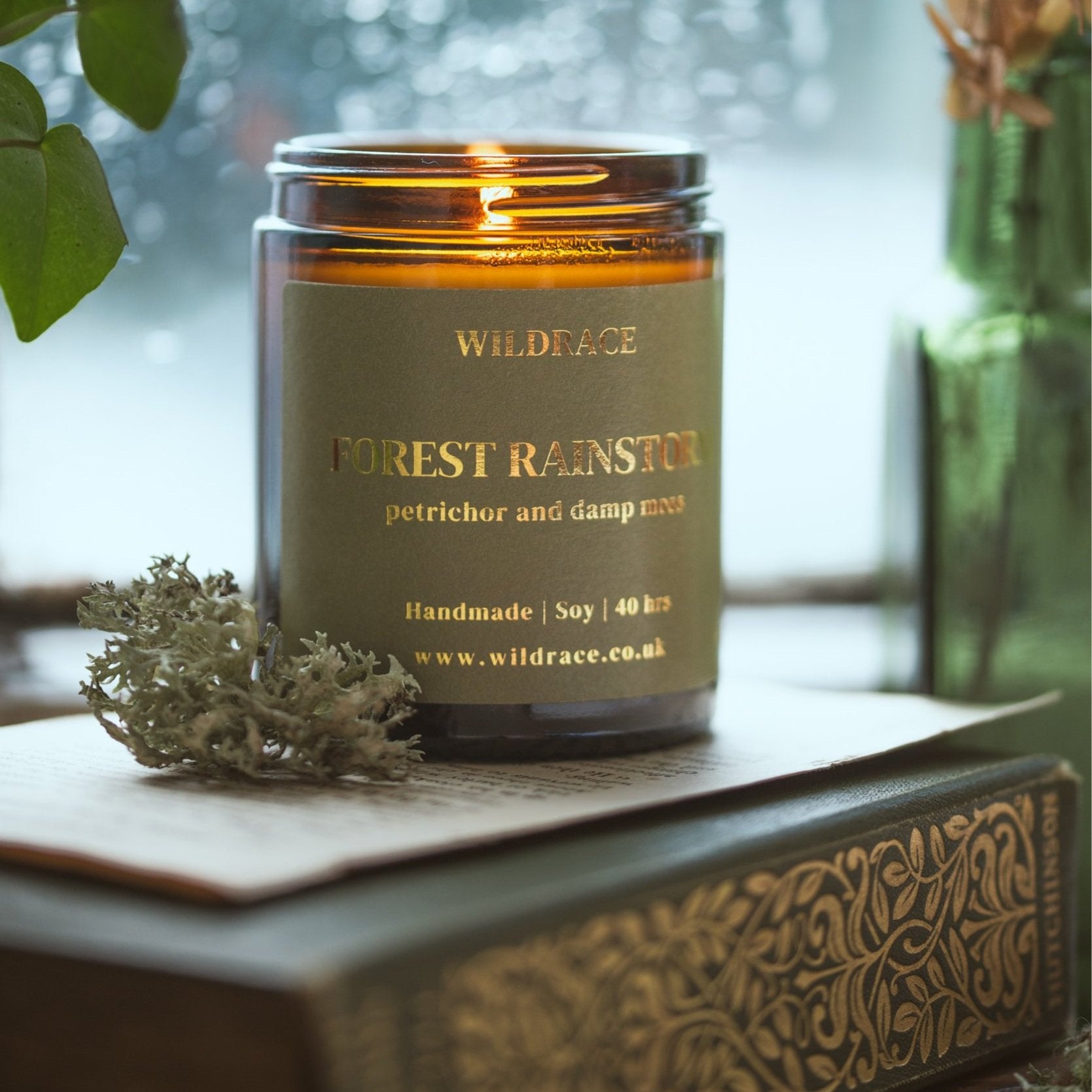 Petrichor Rain Scented Candle - Viral Favourite