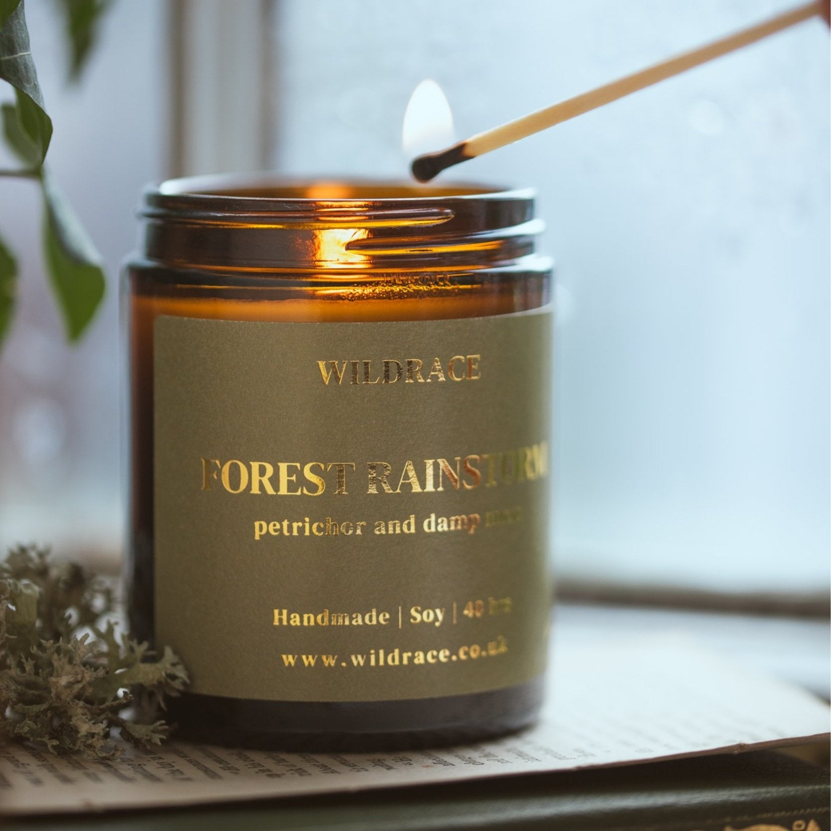 Petrichor Rain Scented Candle - Viral Favourite