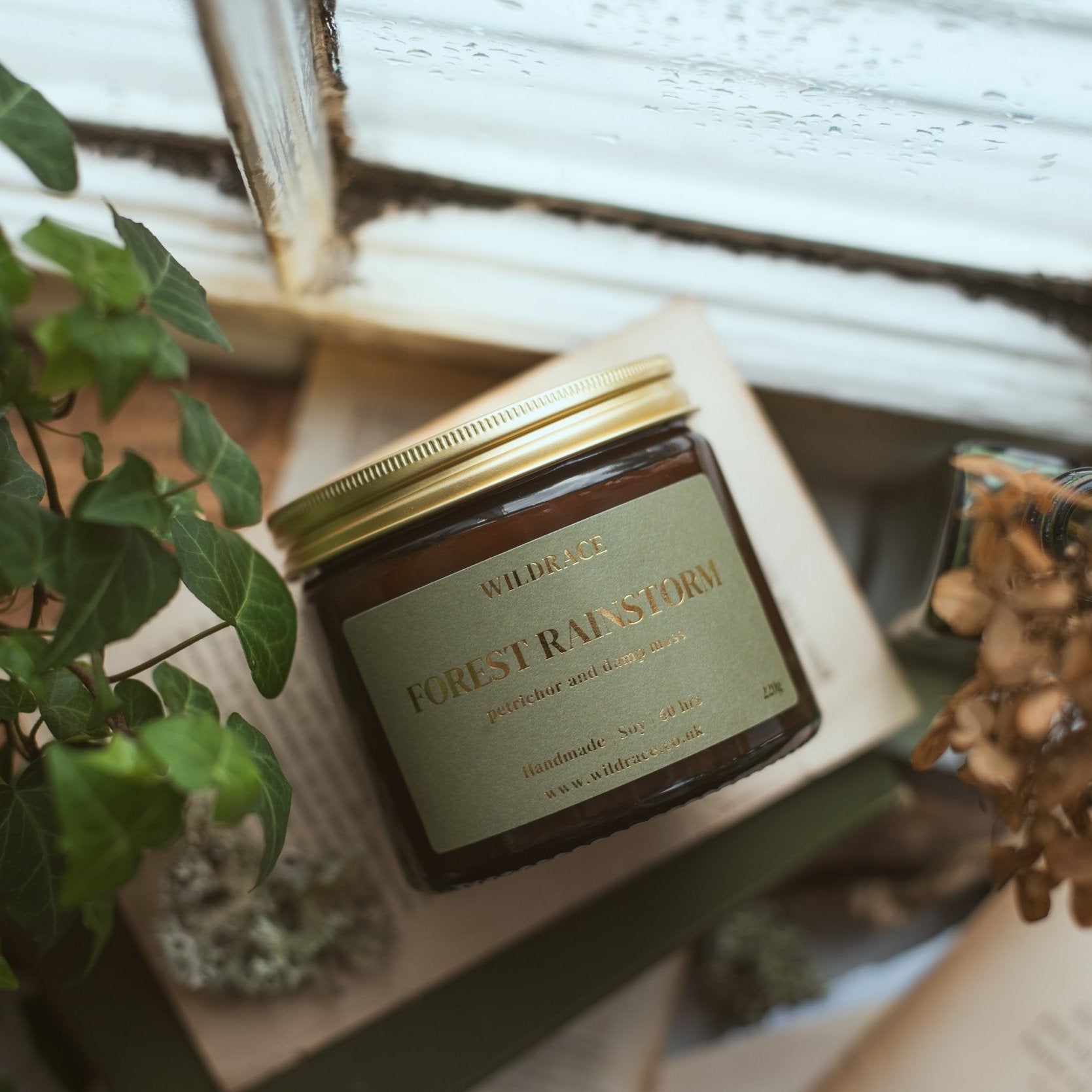 Petrichor Rain Scented Candle - Viral Favourite