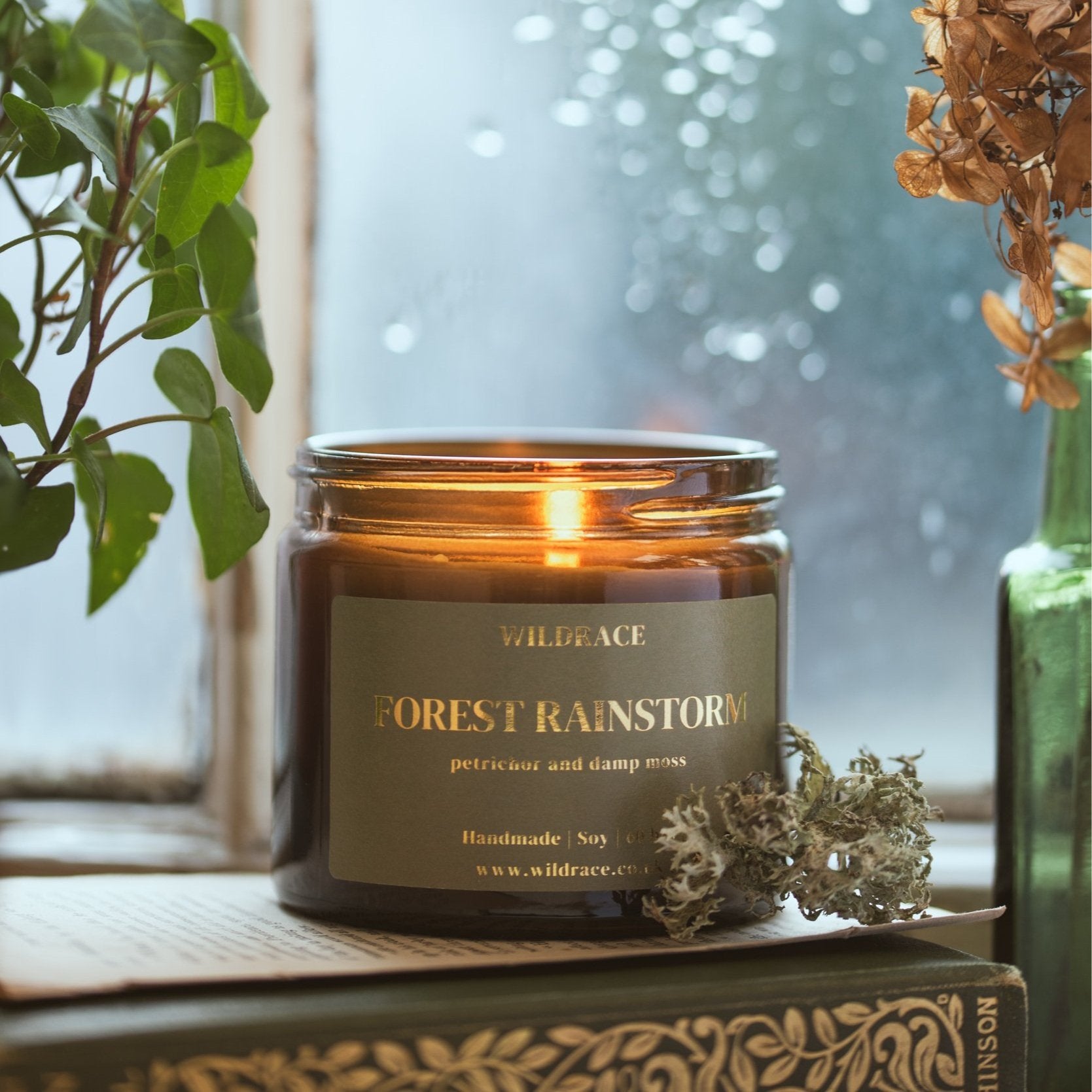 Petrichor Rain Scented Candle - Viral Favourite