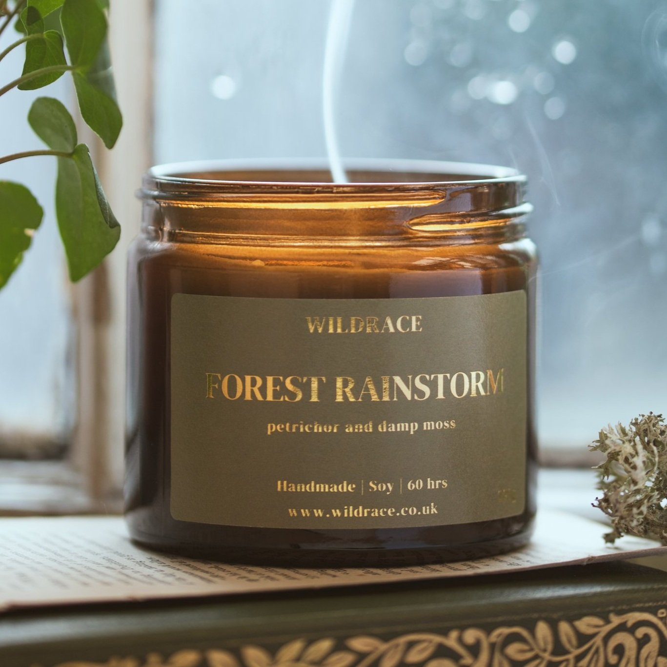 Petrichor Rain Scented Candle - Viral Favourite