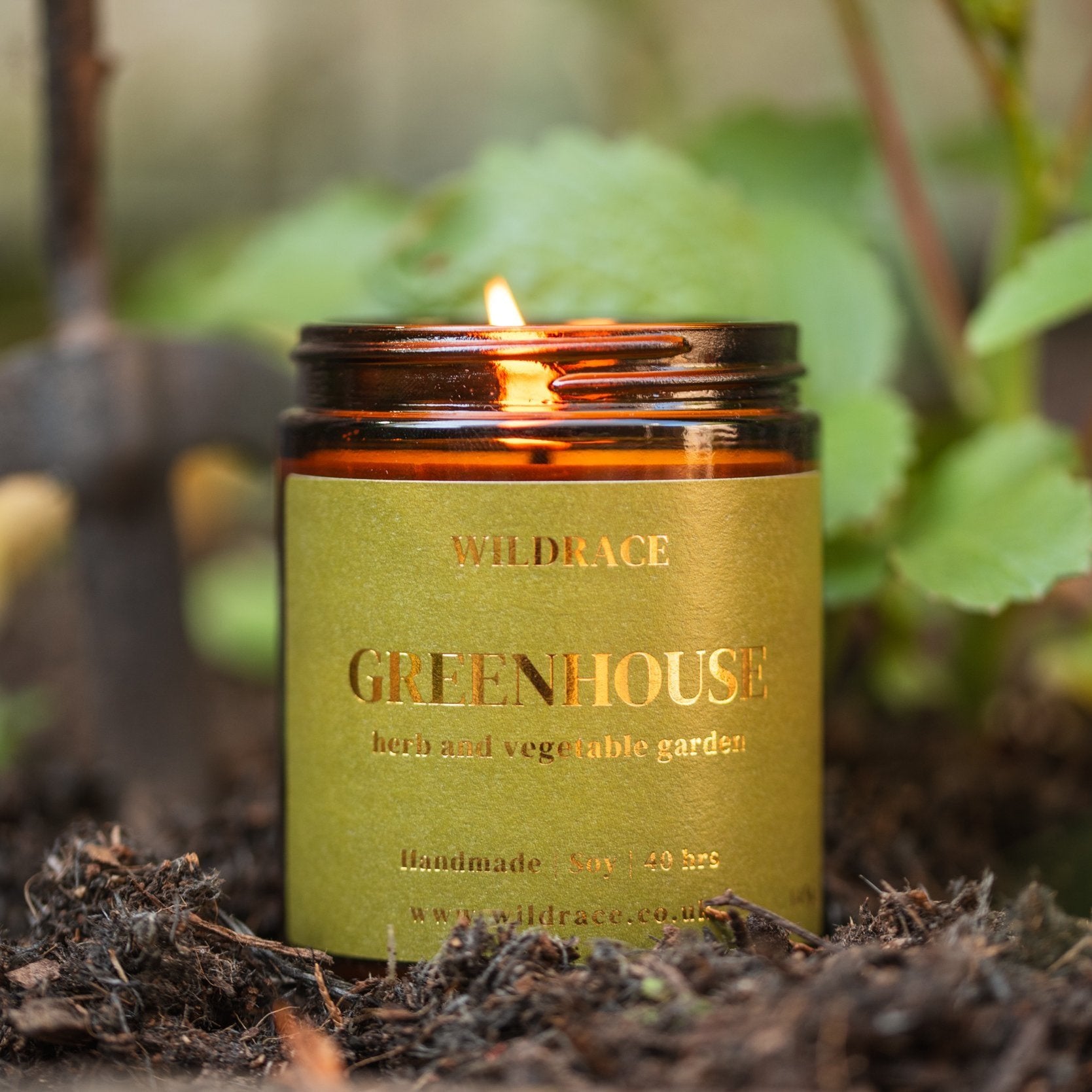 Greenhouse - Herb and Vegetable Garden Candle
