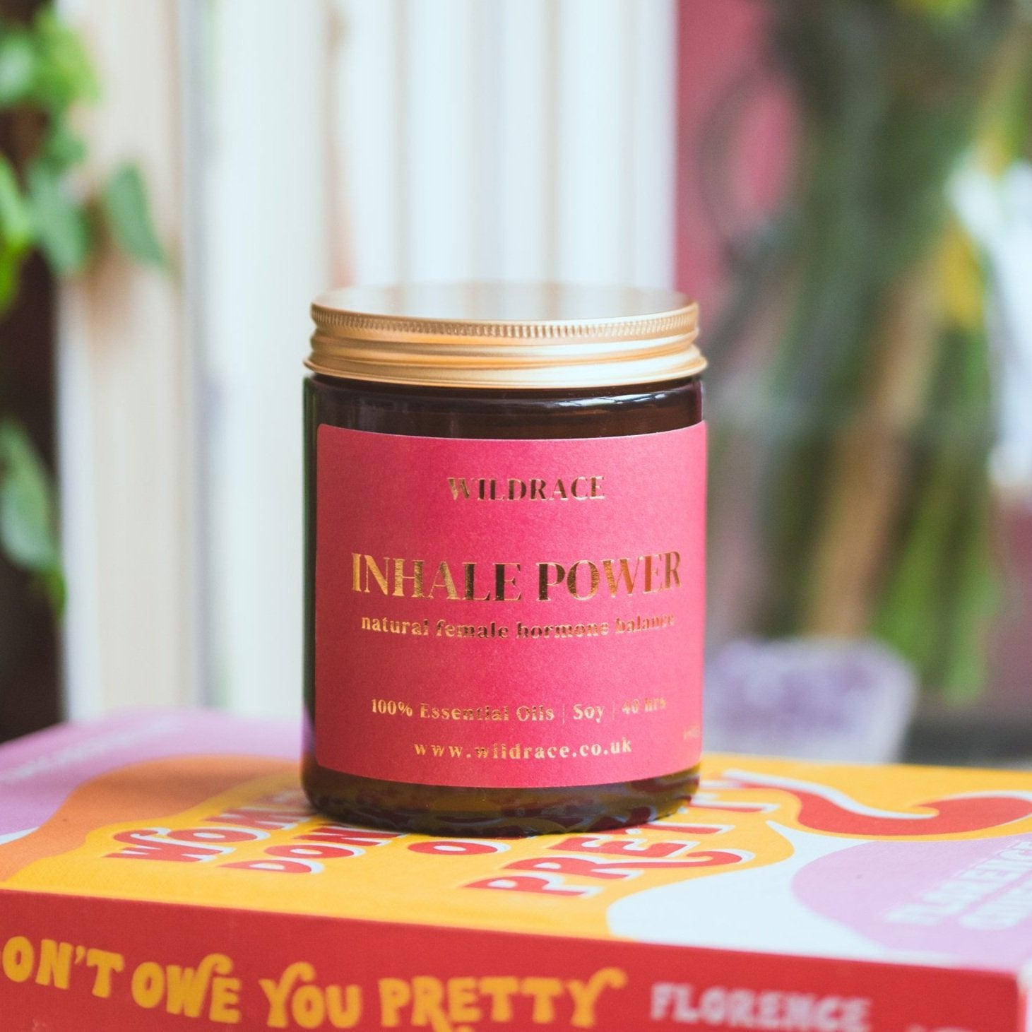 Inhale Power - Female Hormone Balancing Scented Candle