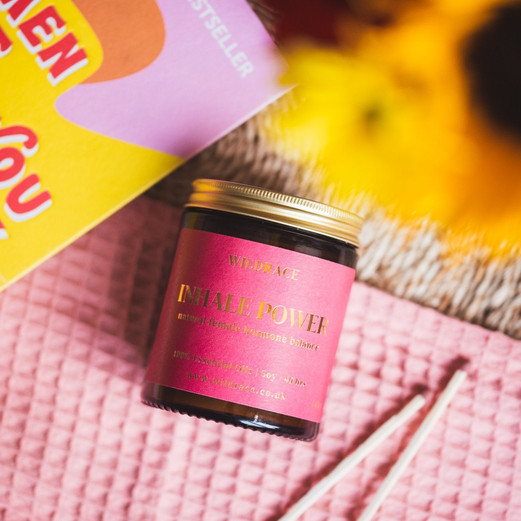 Inhale Power - Female Hormone Balancing Scented Candle