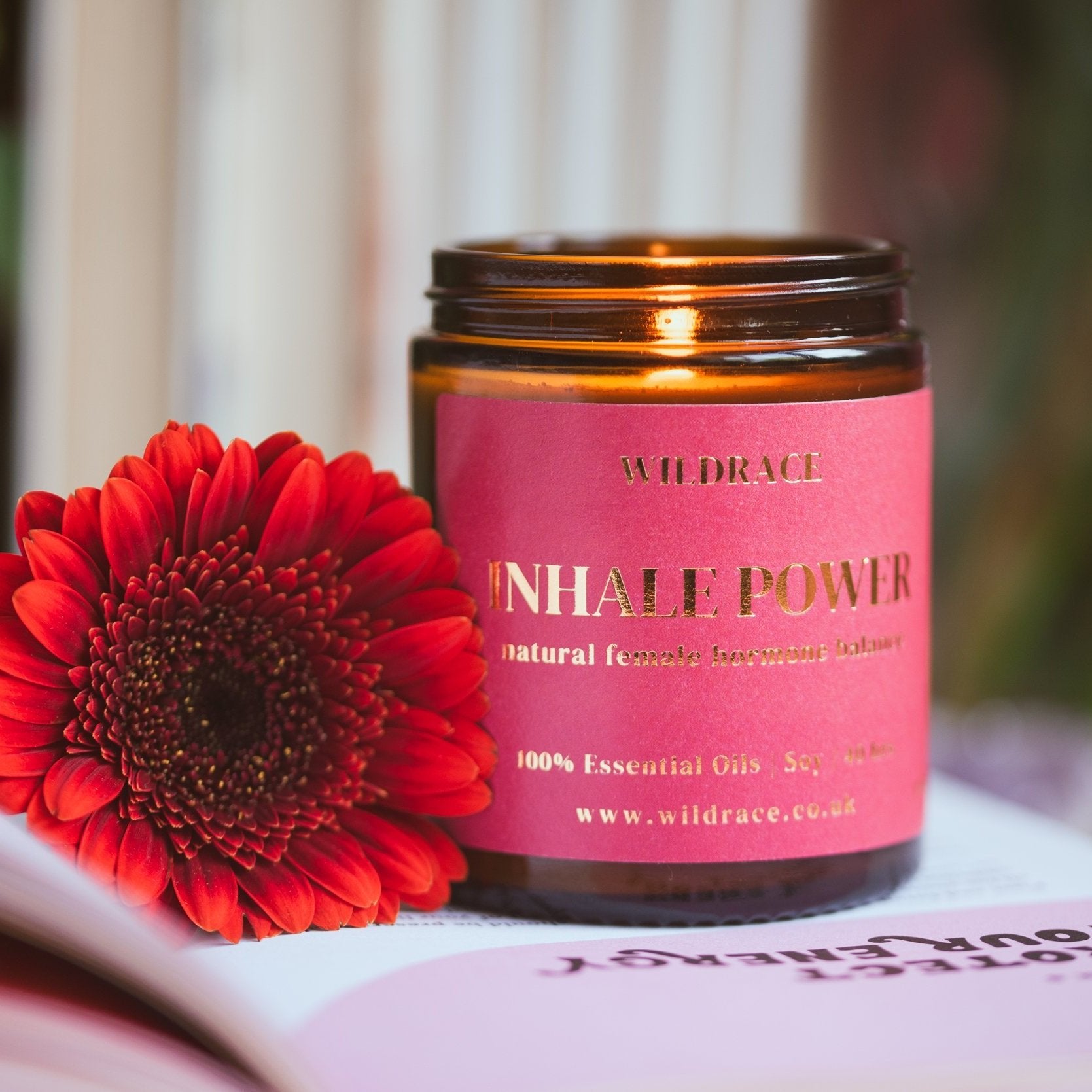 Inhale Power - Female Hormone Balancing Scented Candle