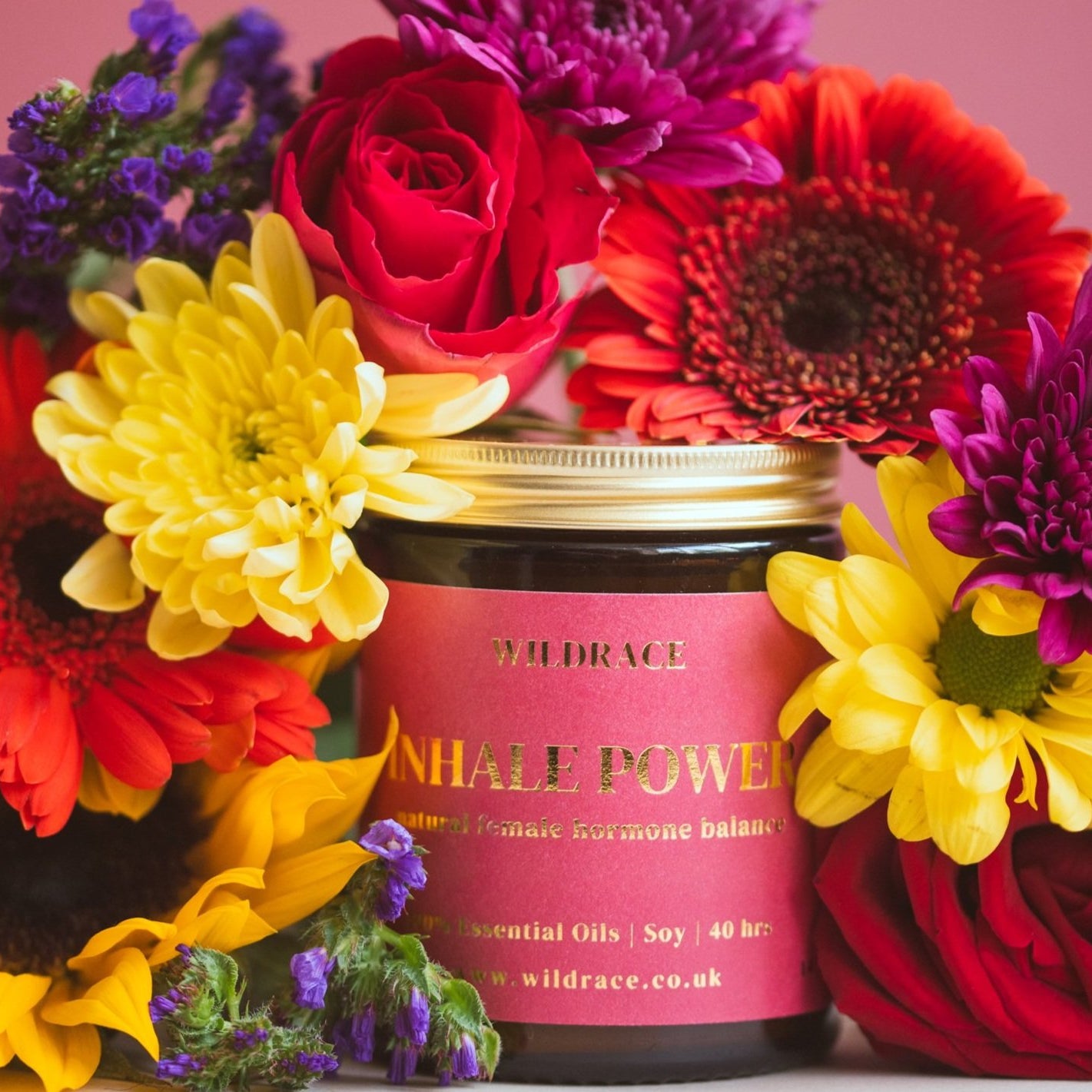 Inhale Power - Female Hormone Balancing Scented Candle