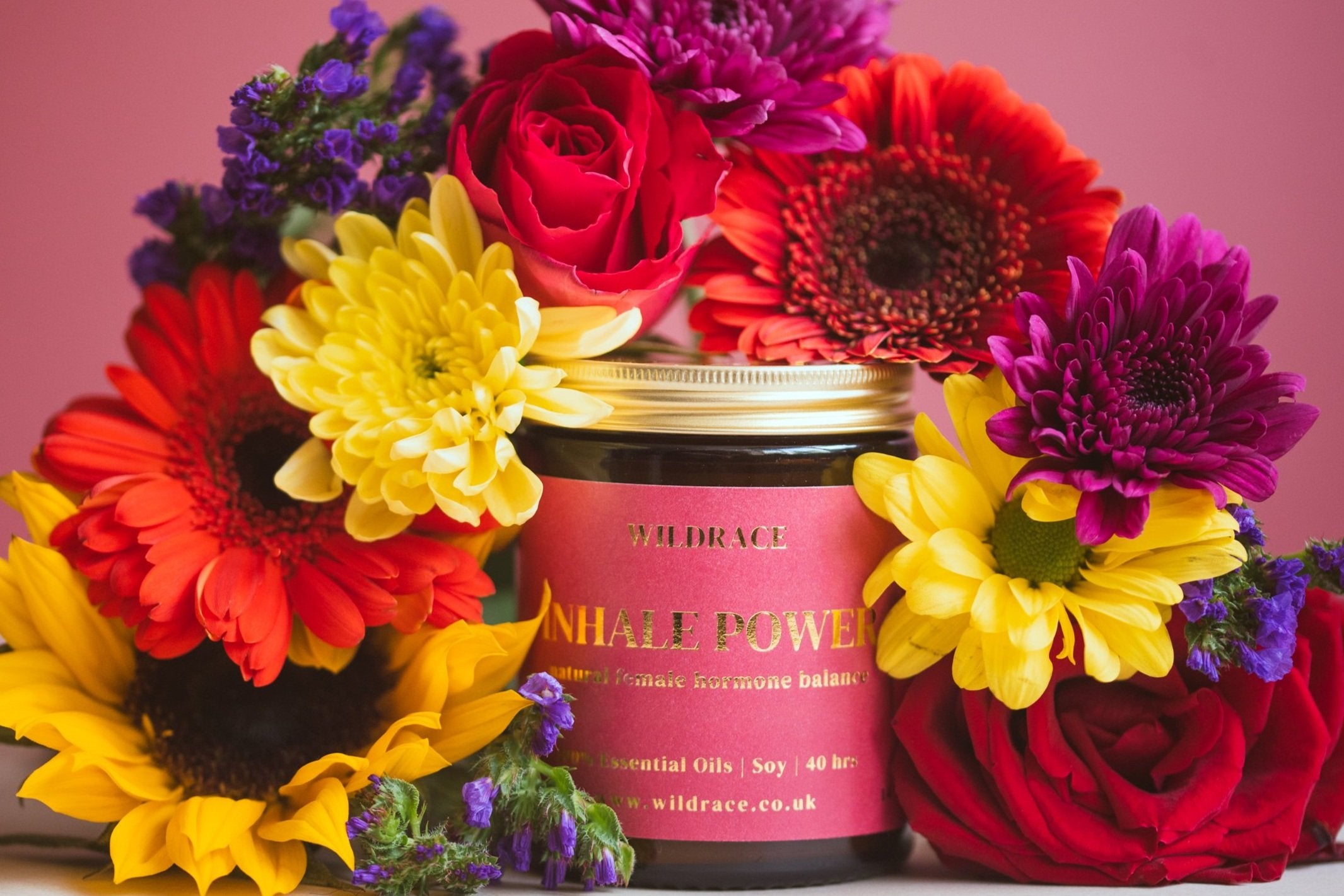 Inhale Power - Female Hormone Balancing Scented Candle