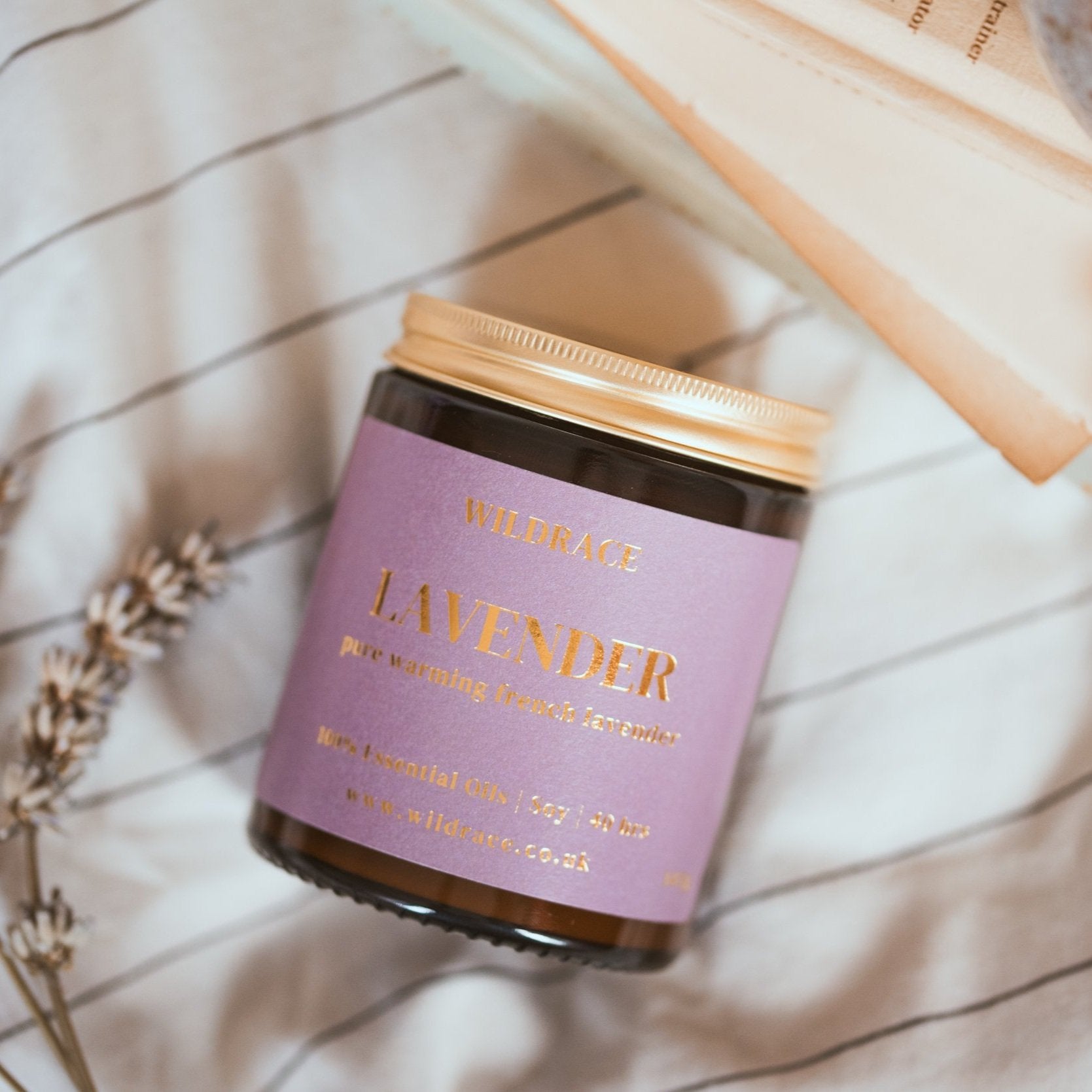 Lavender - Luxury Essential Oil Candle