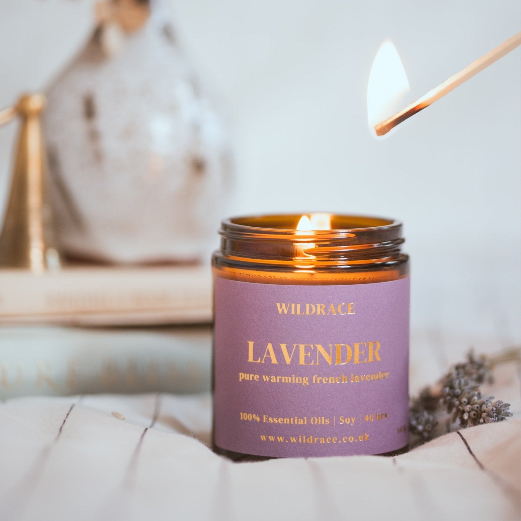 Lavender - Luxury Essential Oil Candle