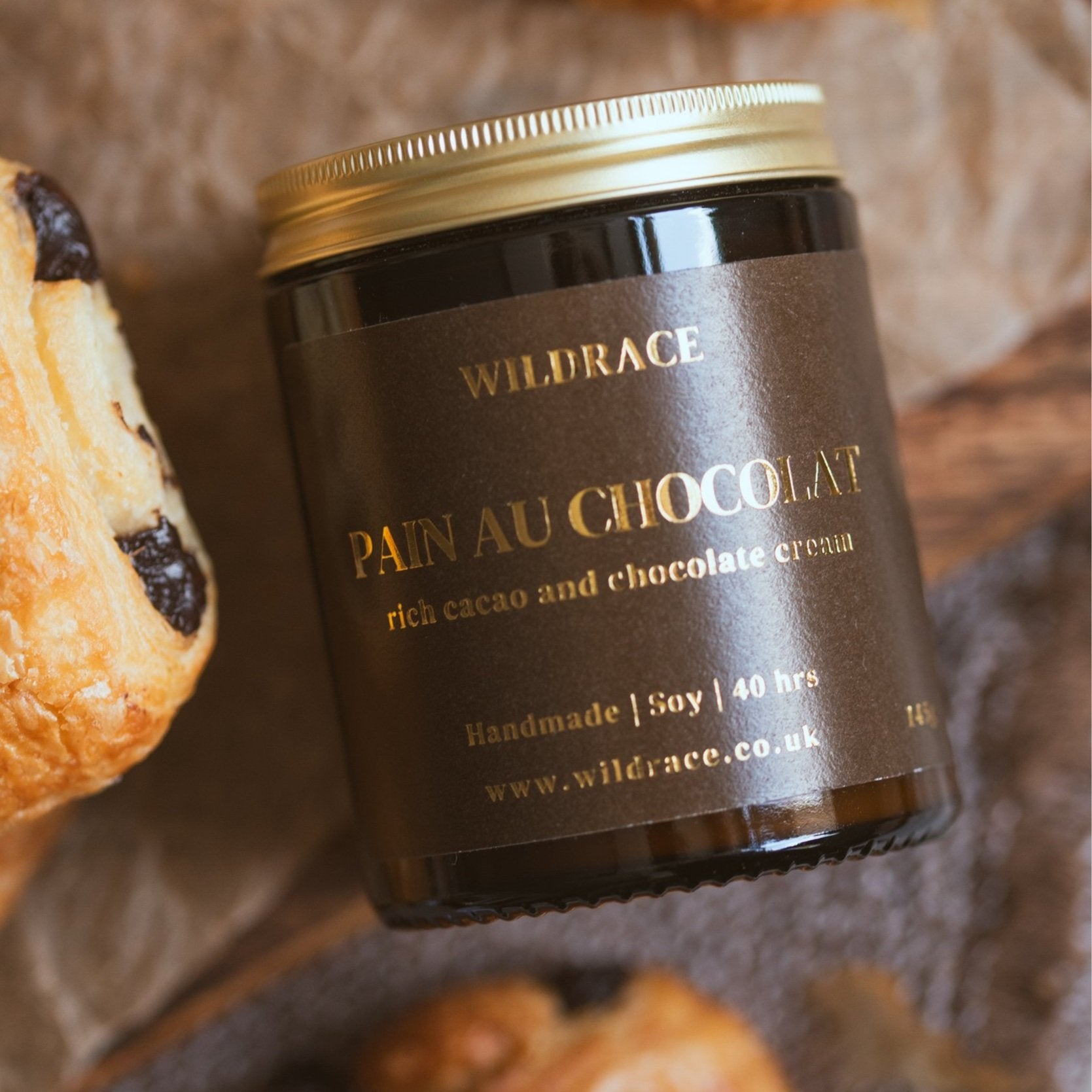 Pain Au Chocolat - Croissant Candle