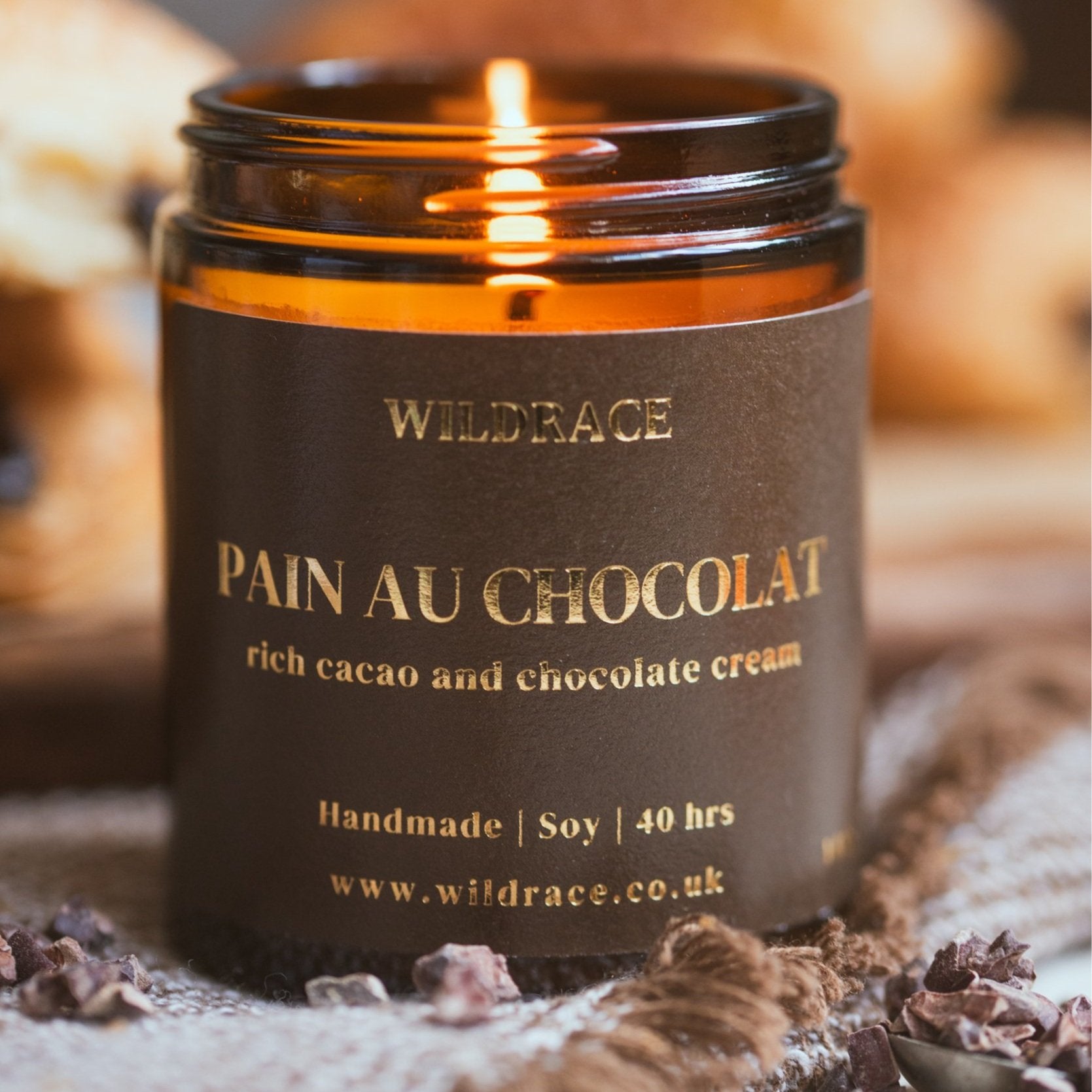 Pain Au Chocolat - Croissant Candle