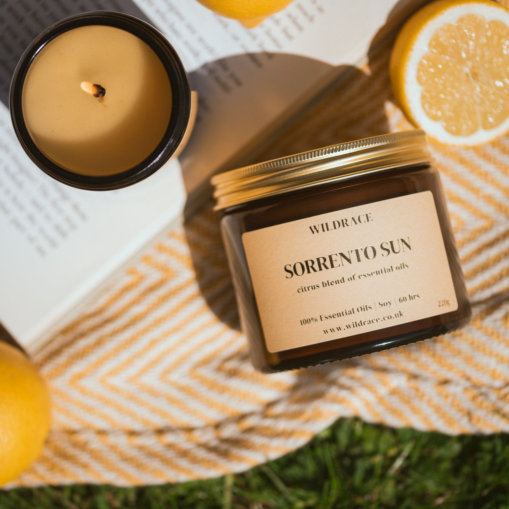 Sorrento Sun - Citrus Essential Oil Candle