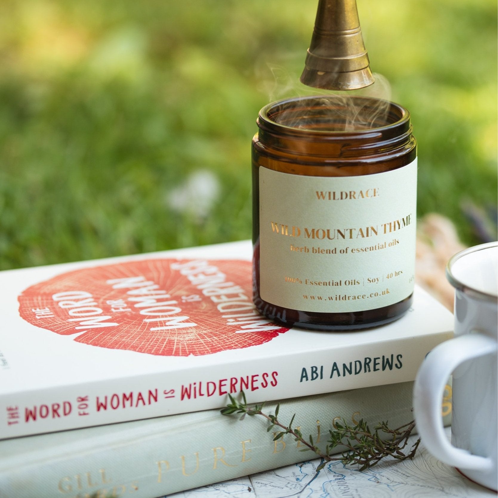 Wild Mountain Thyme - Wild Herb Candle