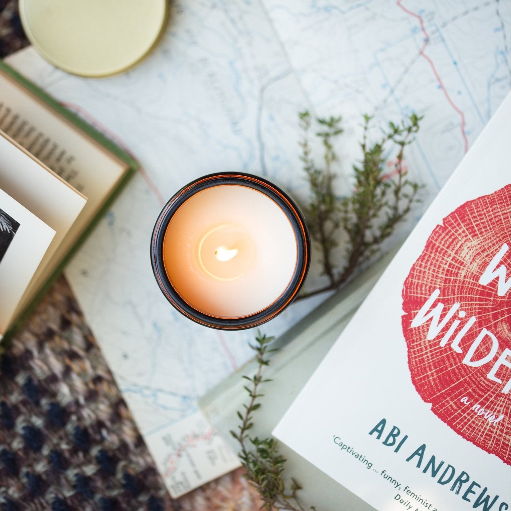 Wild Mountain Thyme - Wild Herb Candle