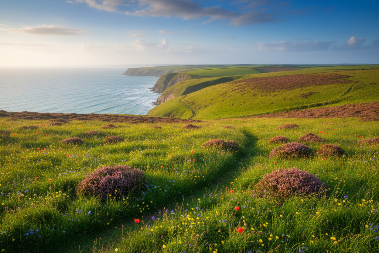 Spring British Coast