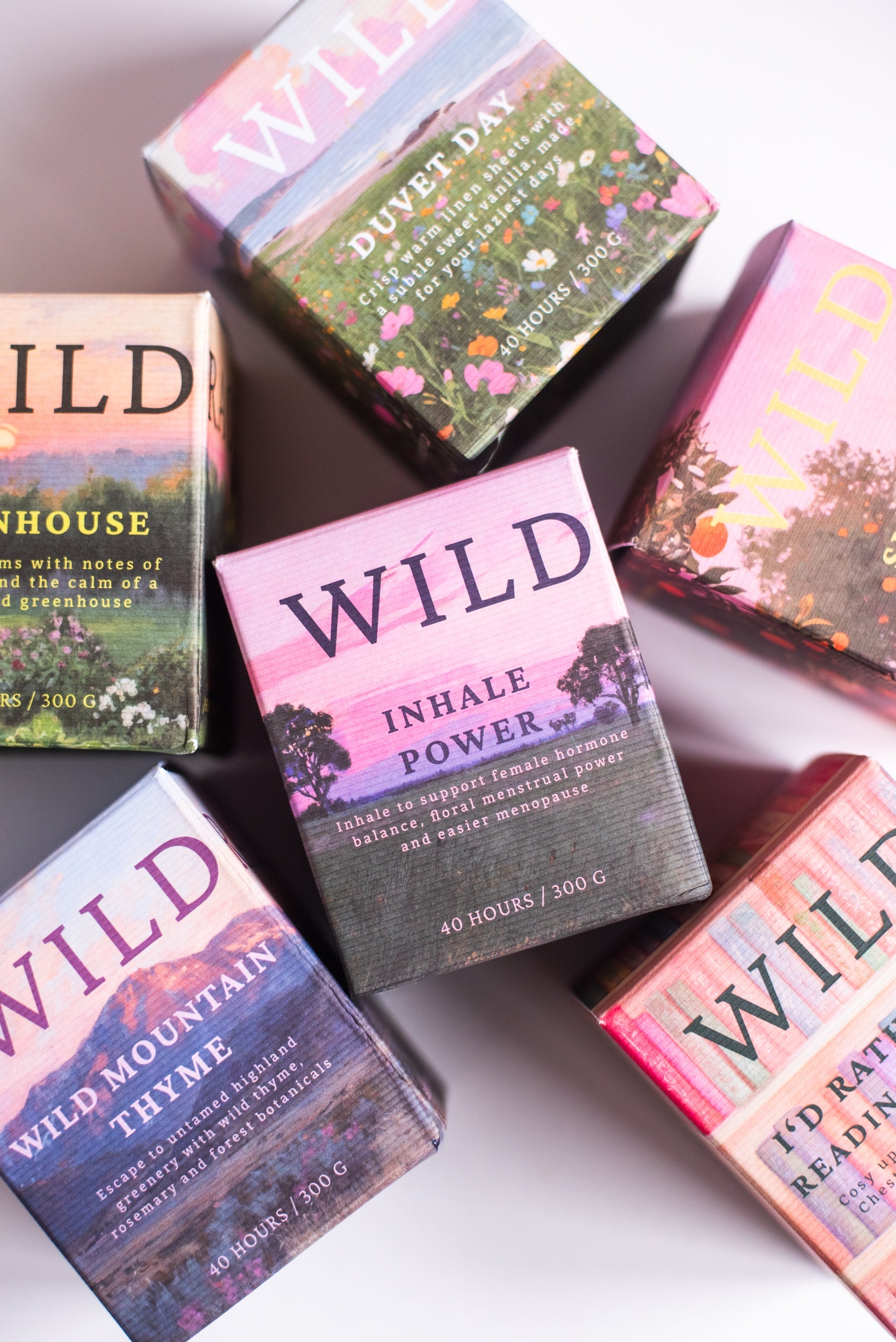 100% essential oil candles by wildrace