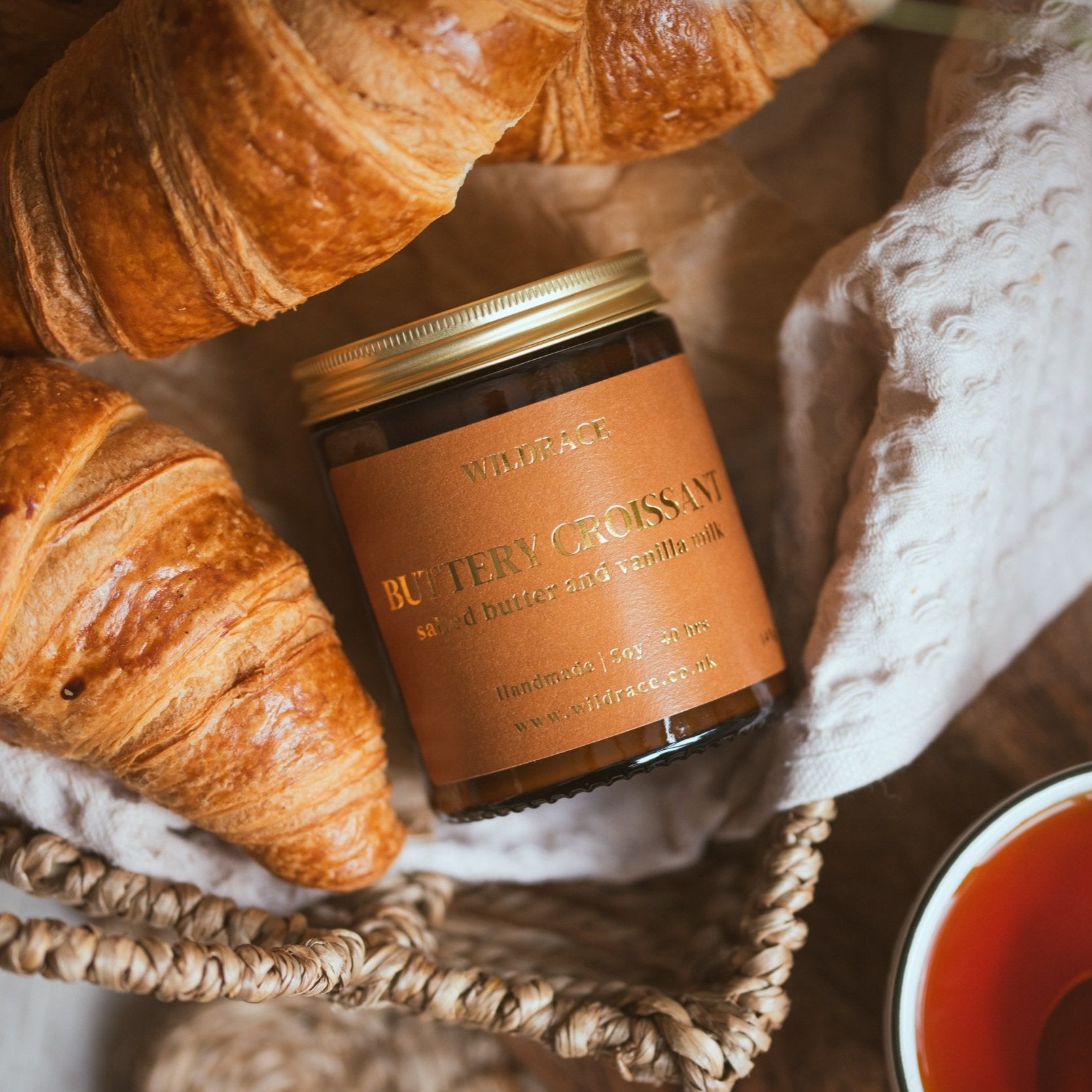 Buttery Croissant Candle - Pastry Scented Candle