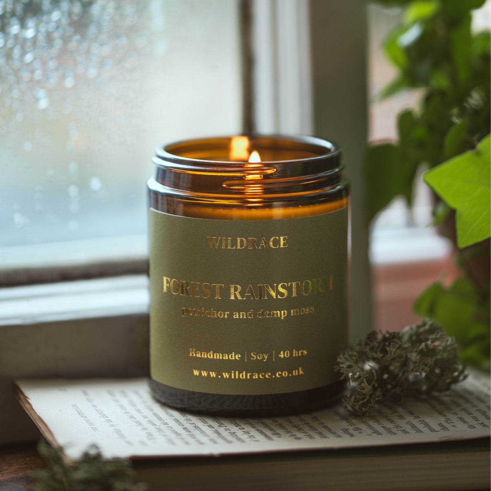 Petrichor Rain Scented Candle - Viral Favourite