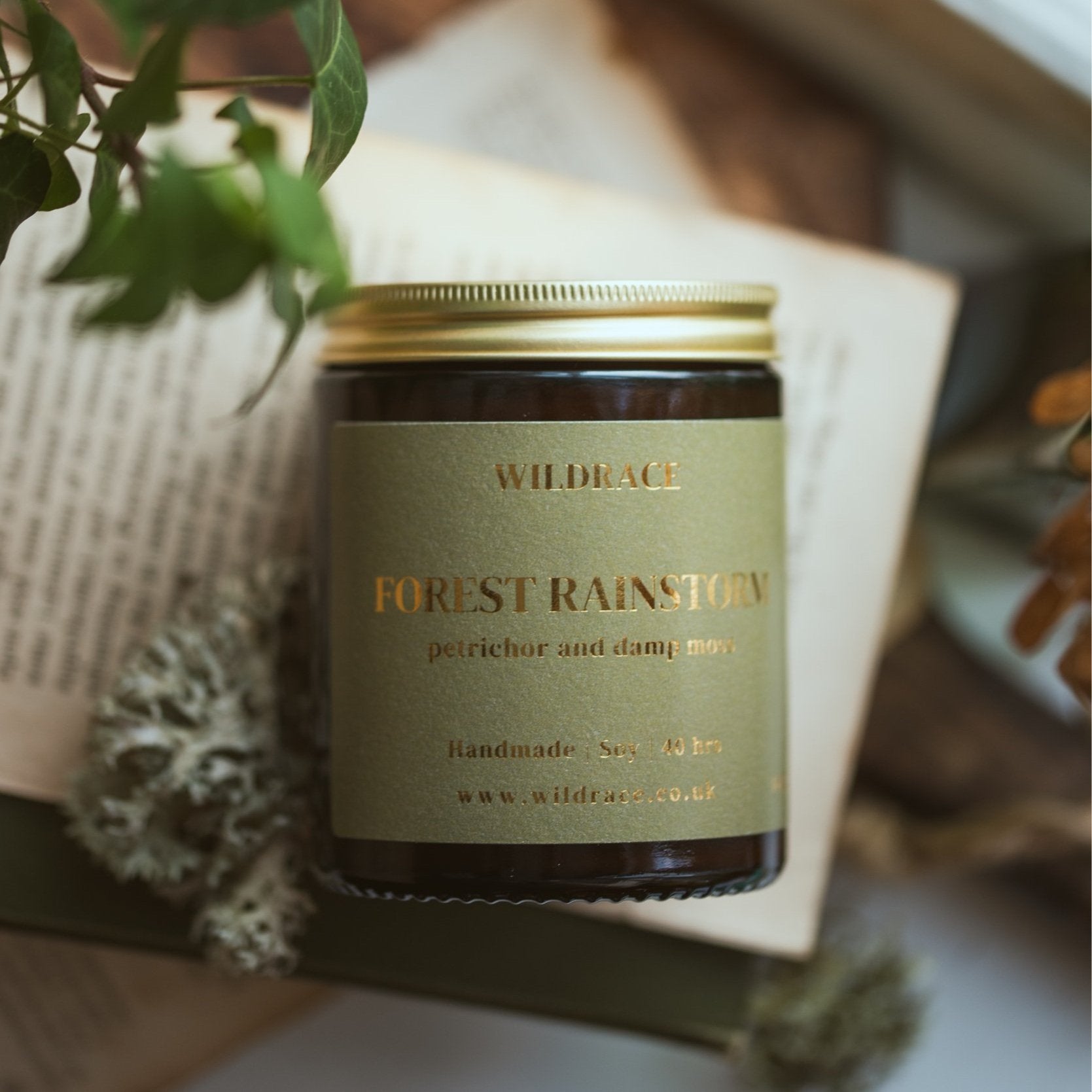 Petrichor Rain Scented Candle - Viral Favourite