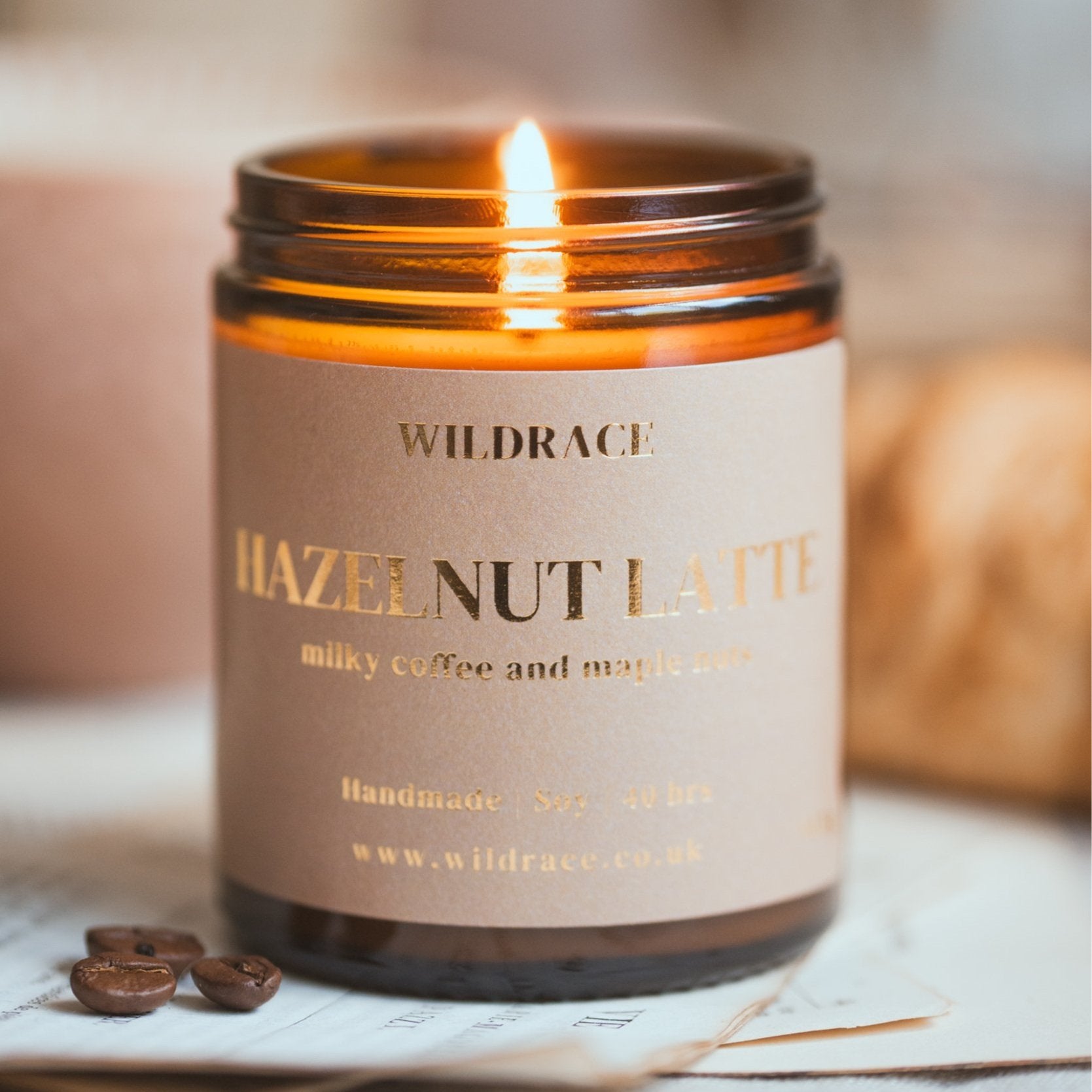 Hazelnut Latte - Milky Coffee Candle