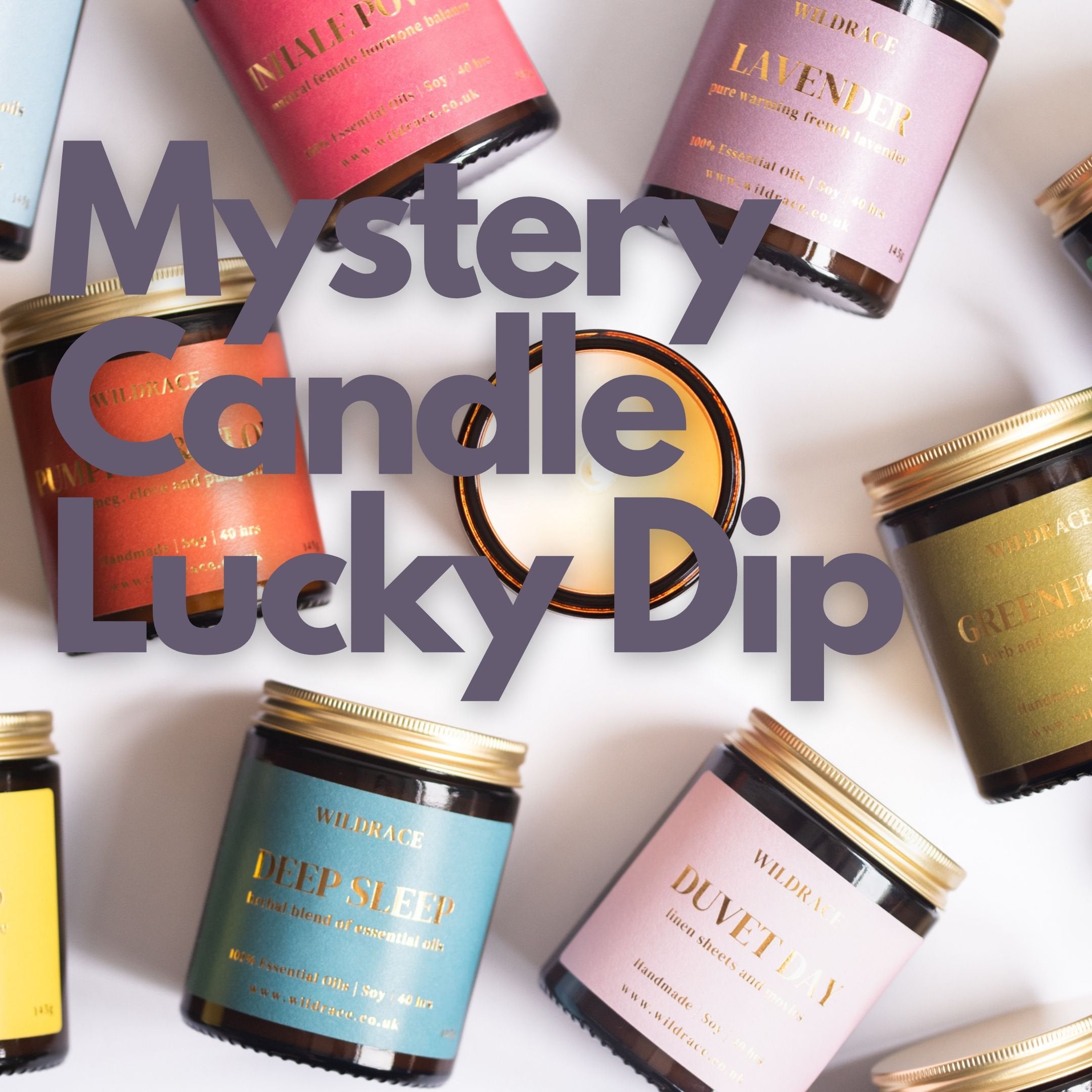 Lucky Dip - Mystery Candle - Worth £17.95 to £24.95