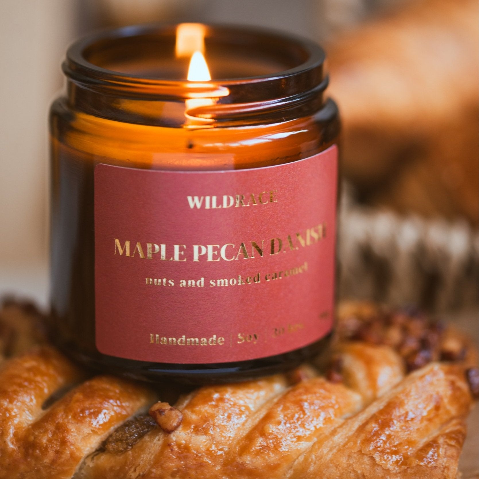Patisserie Bakery Croissant Candle Gift Set