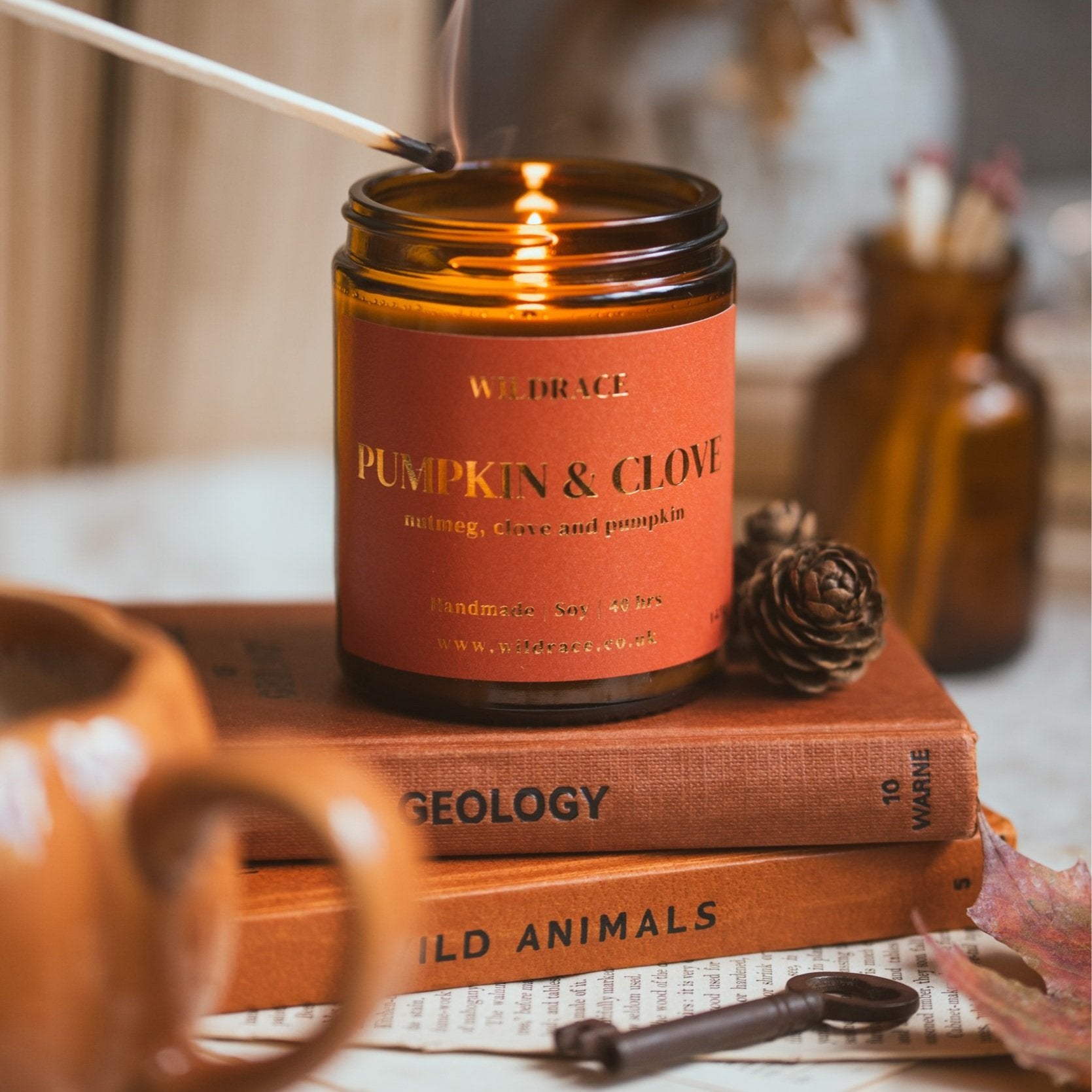 Pumpkin + Clove - Autumn Spice Candle