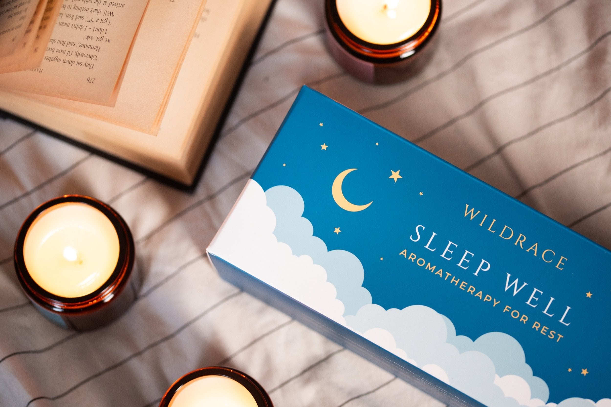 Sleep Well Candle Set - Sleep Aid Candles Gift